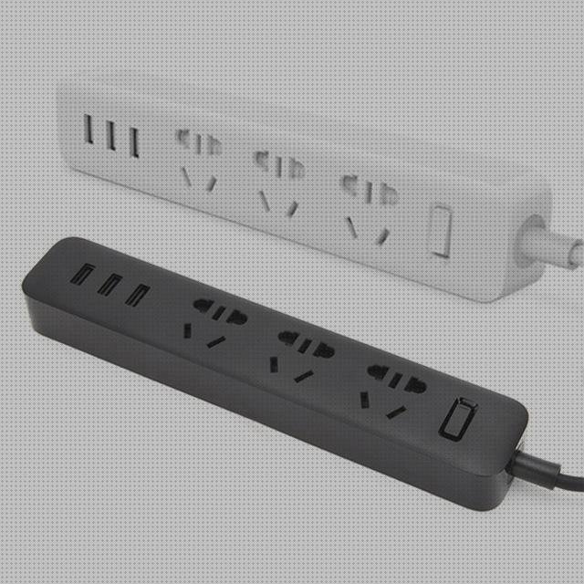 Regleta Enchufes con USB Enchufes de Carga Interruptor Enchufe Múltiple  Protección Infantil, Regleta con Enchufe de Ángulo Plano, Regletas  Enchufes múltiples, 3 Metros Cable